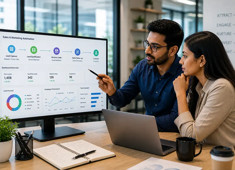 Sales and Marketing Automation Services Company in India